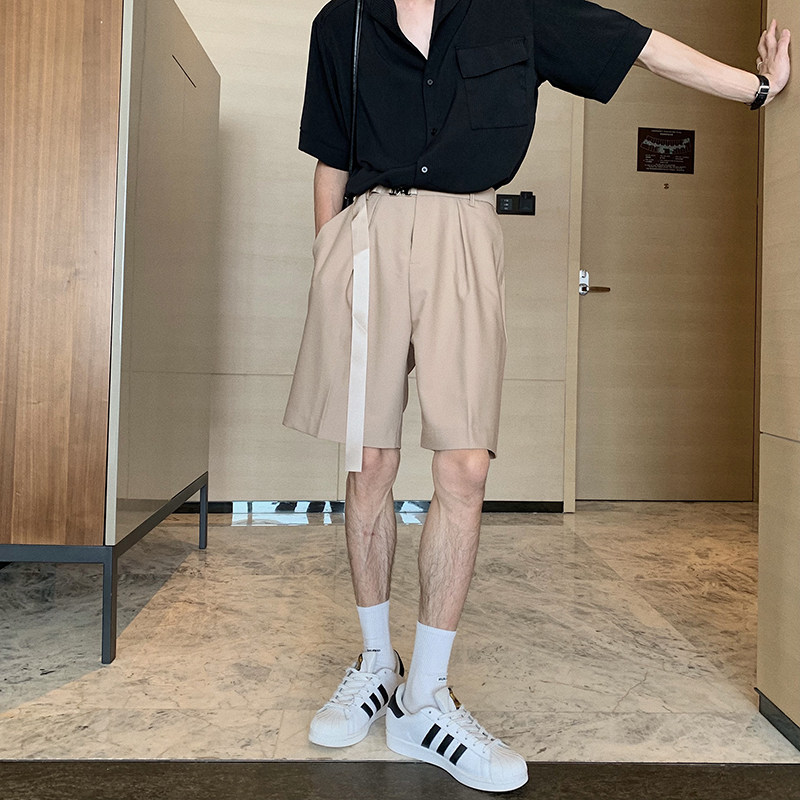 Hualun summer wear casual shorts men's trend summer thin loose Korean five-point pants Joker men's pants