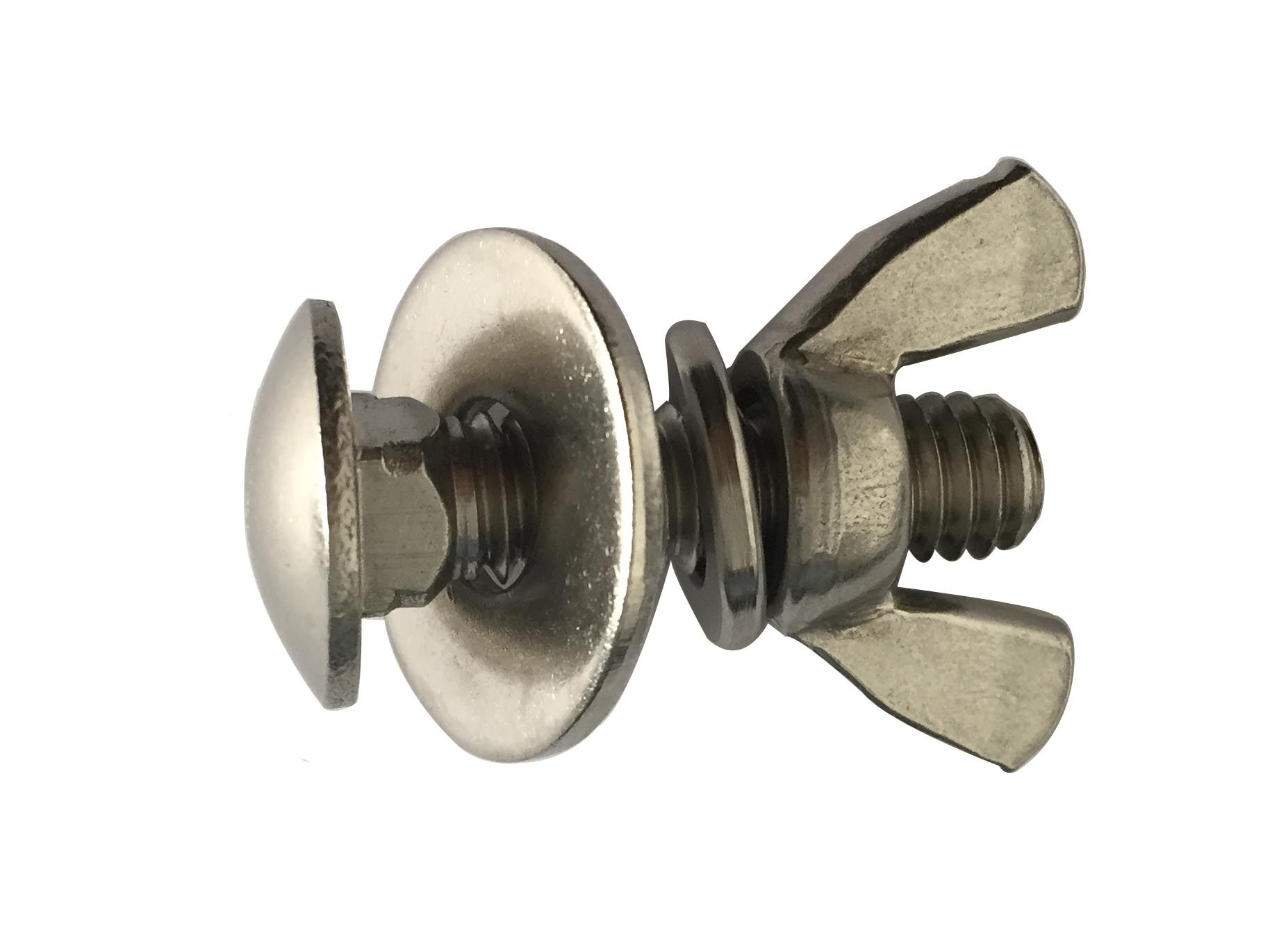 Dive Side Hang SIDEMOUNT Backboard SS316 Backboard Screw Butterfly Screw