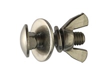 Diving side hanging SIDEMOUNT backplane SS316 backplane screw Butterfly screw