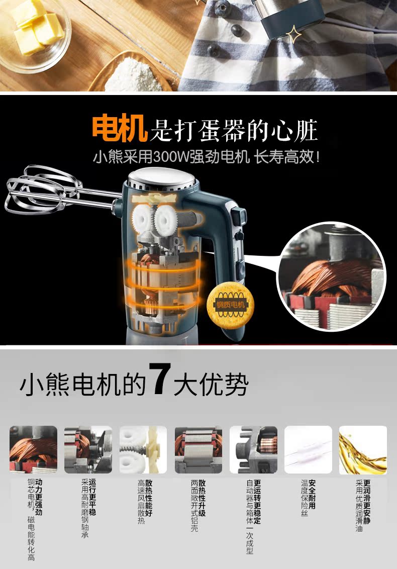 máy đánh trứng unie	 Bear / Gummy Bear Eggbeater Điện gia dụng Máy trộn và máy làm kem mì Mini cầm tay Eggbeater - Máy trộn điện máy đánh trứng tiếng anh