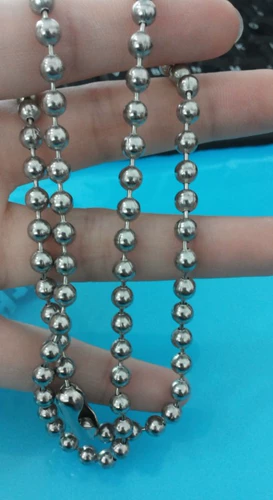 2,4 мм медная/железная/нержавеющая сталь шариковая цепь цепь круглая волновая цепь Цепочка