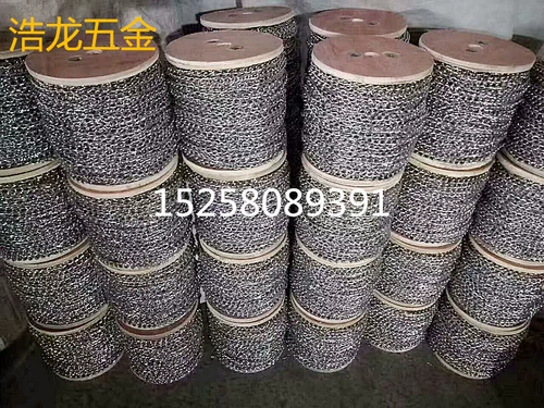 Чистая железная цепь Рекламная цепь оцинкованная цепочка цепочки декоративной цепи.