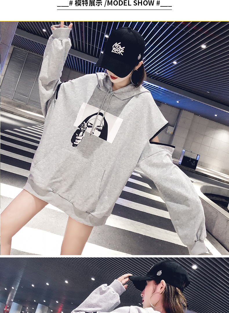 Sweatshirt femme - Ref 3217706 Image 10