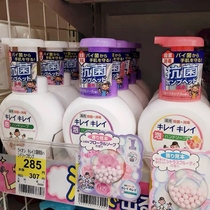 Japanese Lion King KIREI Childrens pregnant woman Full plant Weak Acid Bacteria Disinfection Formula Foam Hand Wash 250ml