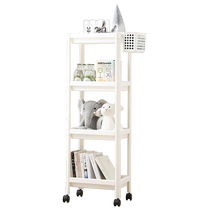 Trolley storage rack kitchen floor-standing bedroom multi-layer baby snacks mobile bathroom toilet storage storage rack