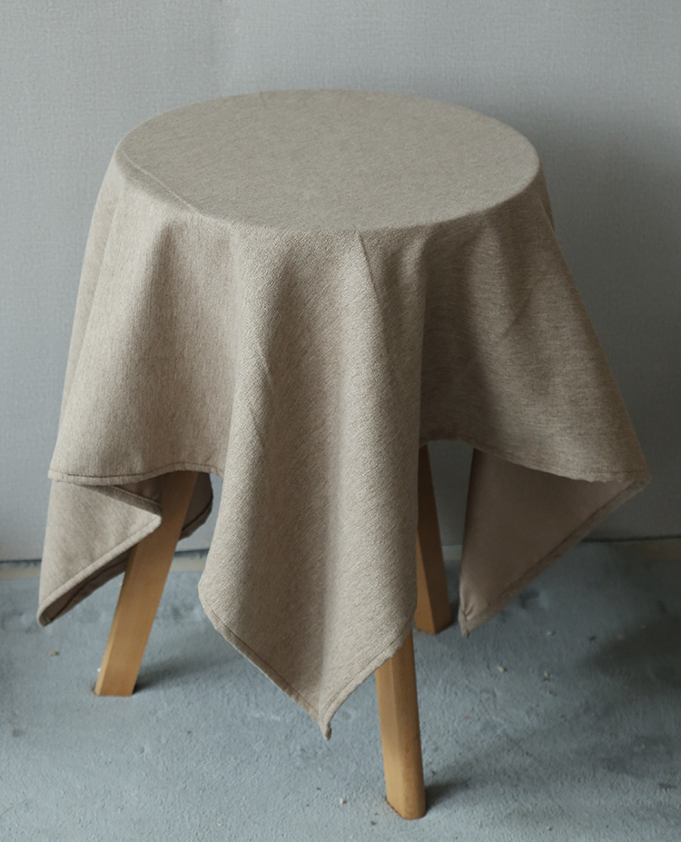 Khăn trải bàn cashmere dày hình chữ nhật Khăn trải bàn màu rắn hội nghị bàn vải cà phê bàn ​​khăn trải bàn Trung Quốc vải tùy chỉnh miếng trải bàn ăn