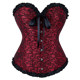 New solid color lace back strap palace retro sculpting body garment European and American nightclub bar dance top New solid color lace back strap palace retro sculpting body garment European and American nightclub bar dance top