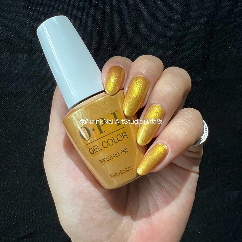 The Leonlyone Leo (Leo) Gold 023 Constellation Series Colorful Lighting Nail Polish Gel Imported from the United States