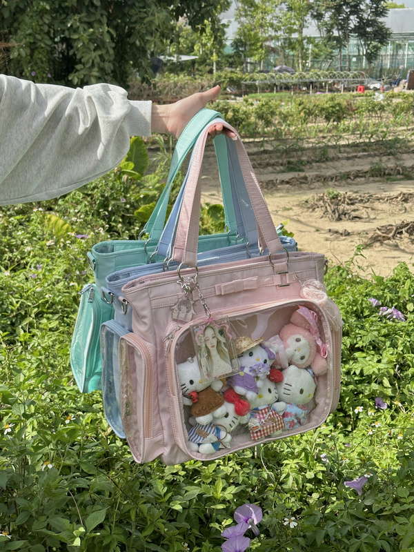 Today's Original Design Everyday Three-Way Use Baby Bag, Two-Dimensional Style, Single Shoulder, Double Shoulder, Crossbody, Large Capacity Tote Bag