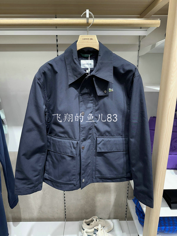 Bh1171-98 French Crocodile Lacoste 2024 Spring New Men's Casual Jacket Outerwear Bh1171-98 French Crocodile Lacoste 2024 Spring New Men's Casual Jacket Outerwear