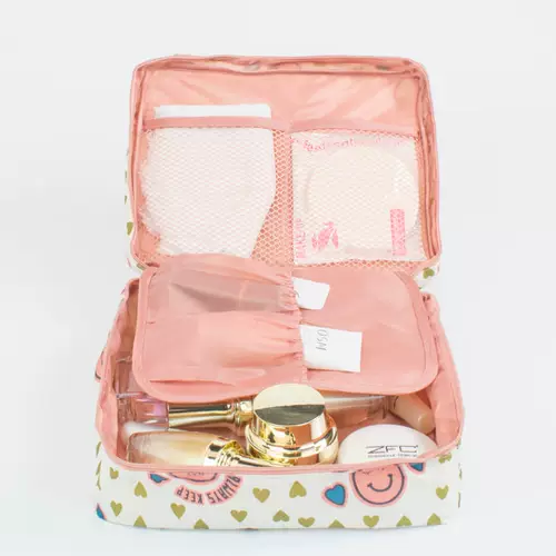 Вместительная и большая портативная водонепроницаемая сумка для хранения подходит для мужчин и женщин для путешествий, косметичка