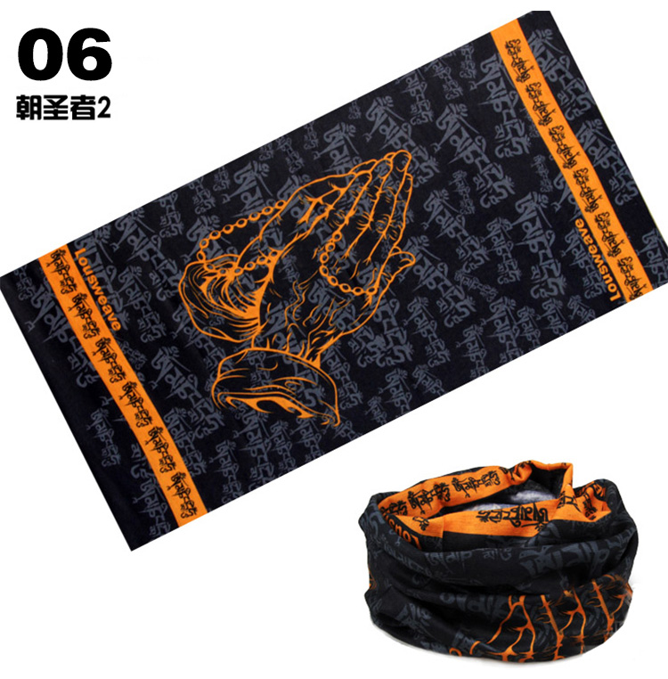 Đa dạng ma thuật khăn trùm đầu nam và nữ thể thao hip hop bib mùa hè ngoài trời mặt nạ chống nắng cổ áo cưỡi thiết bị khăn - Kerchief / Earflap khăn ống nam