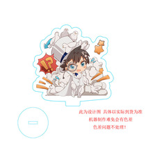 Detective Conan 7cm high animation peripheral Q version small stand acrylic ornaments table