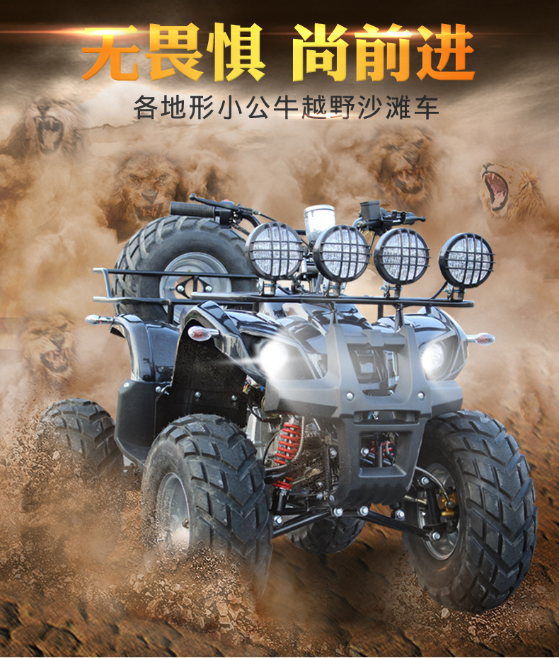 Bulls ATV 125cc xe đạp địa hình địa hình xe máy bốn bánh xe mô tô địa hình - Xe đạp quad moto mini giá rẻ