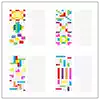 Exercise observation and concentration portrait game full version 45 pages 180 grams of paper jam print