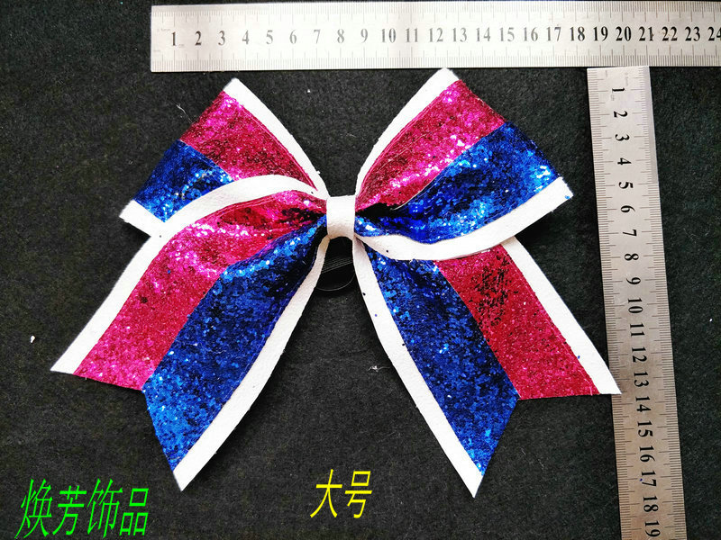Cheerleading fitness playground Dance Games Competition butterfly knot headgear Hair Clip Hair Clip School Games