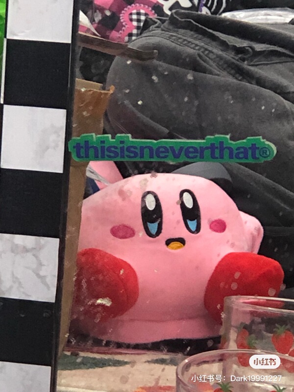 Xiao Zhao Is a Fool. Kirby Cotton Slippers, Plush Home Slippers, Half-Covered Heel Pink Furry Shoes