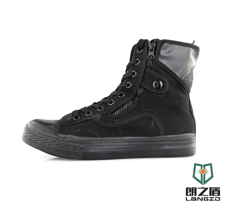 Bottes militaires en toile - porter - Ref 1398388 Image 6