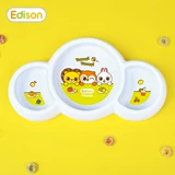 Мультяшная детская посуда, портативная обеденная тарелка для еды домашнего использования