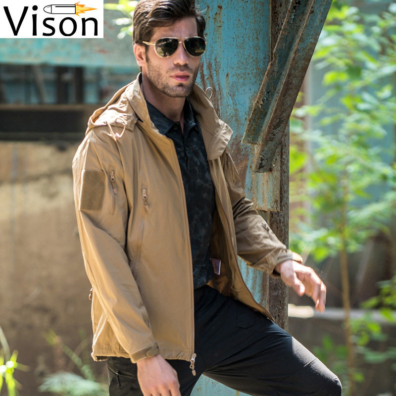 Shark skin jacket fleece winter thickened foreign military tactics outdoor tad waterproof assault jacket