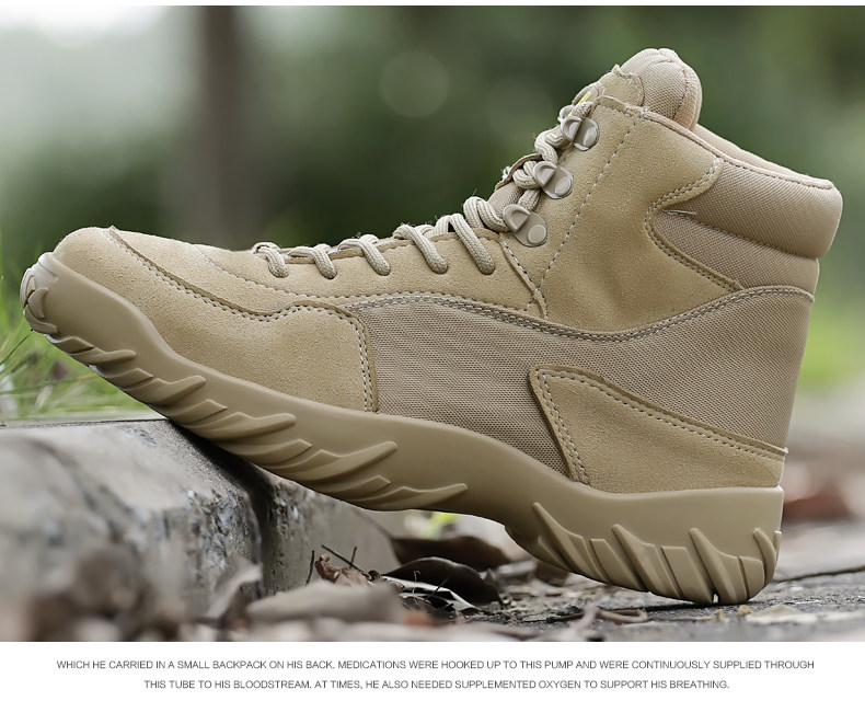 Bottes militaires pour homme - amortissement - Ref 1402597 Image 29