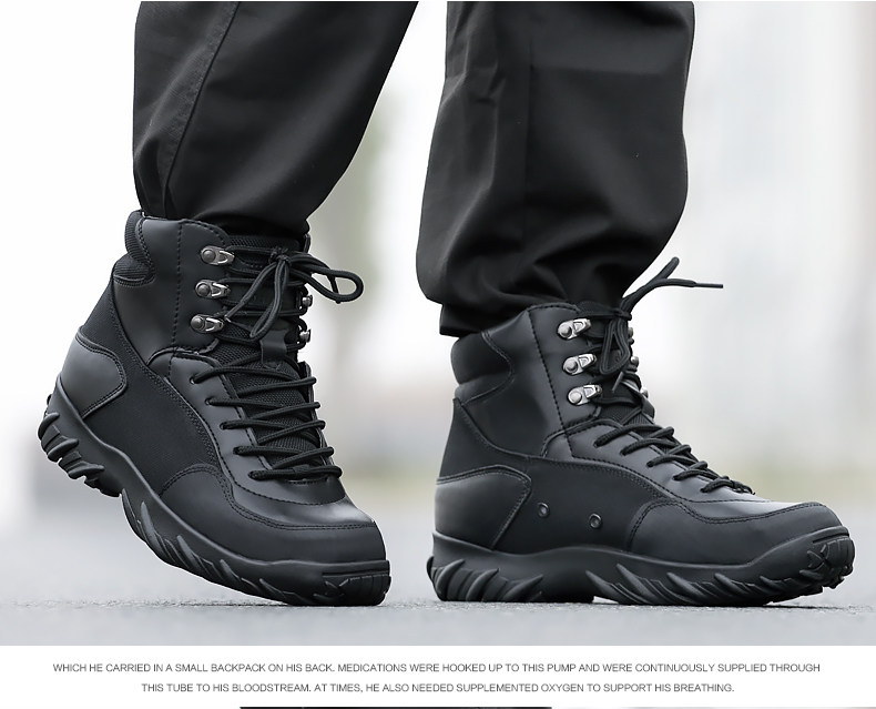 Bottes militaires pour homme - amortissement - Ref 1402597 Image 22