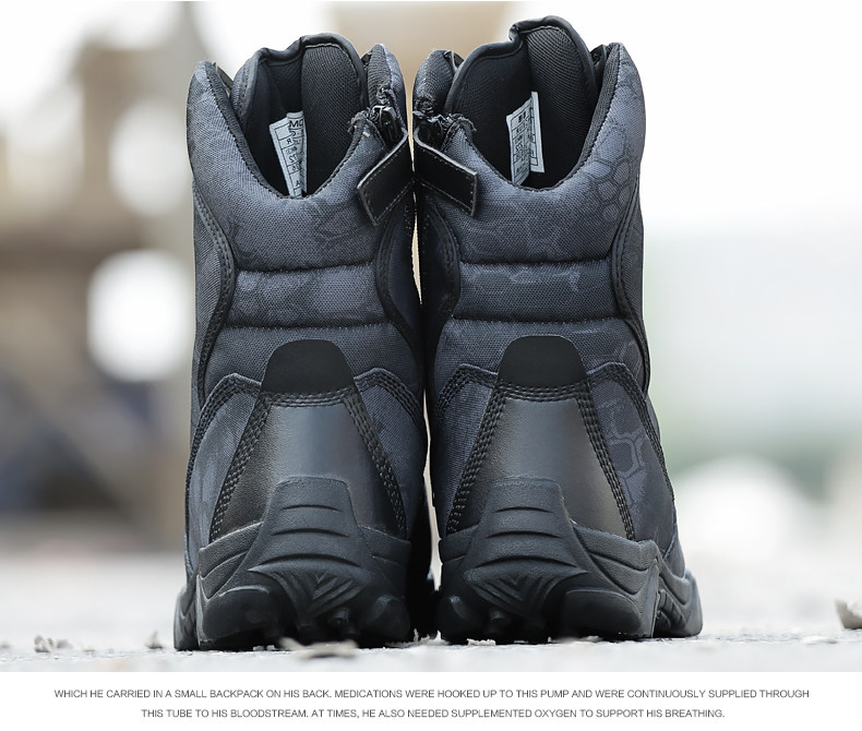 Boots militaires pour homme - Ref 1402595 Image 19