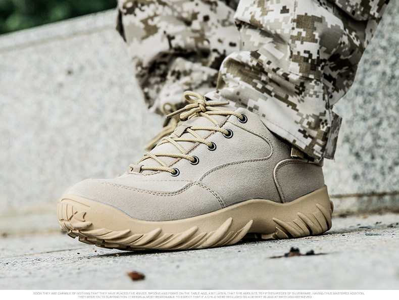 Bottes militaires pour homme - amortissement - Ref 1396910 Image 22