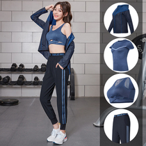 Yoga dress female beginner fitness suit autumn and winter fairy temperament Net Red quick clothes running sports suit women