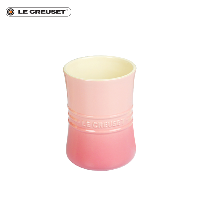 France 's LE CREUSET cool color stoneware accessories spatula 1 rose pink household chopsticks box barrels