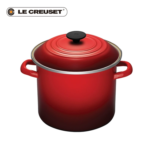 Французский Le Creuset Cool Color Эмаль углерочная сталь глубоко тушены