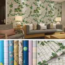 Net red wall sticker stickers ins Wind girl heart bedroom warm room bedside background wall decoration wallpaper self-adhesive