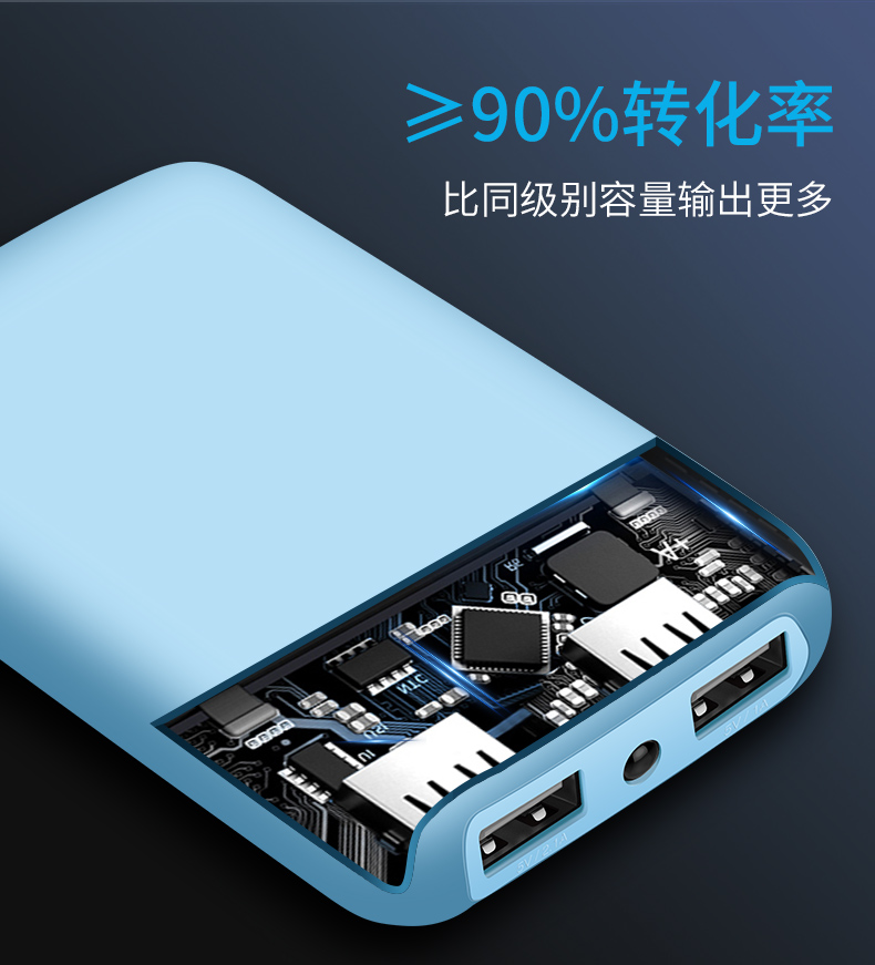20000M dễ thương nhỏ siêu mỏng xách tay sạc kho báu phổ điện thoại di động MIUI smartphone mA - Ngân hàng điện thoại di động sạc dự phòng thegioididong