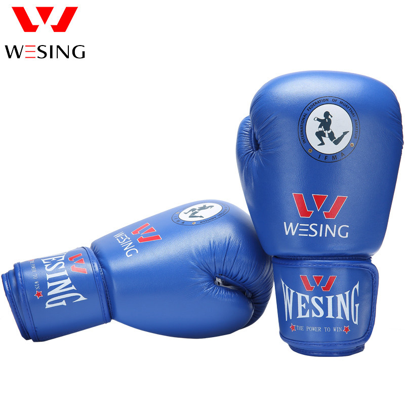 Jiuzhishan wesing Muay Thai boxing gloves IFMA adult match boxing gloves MUAY Thai Sanda fighting boxing gloves