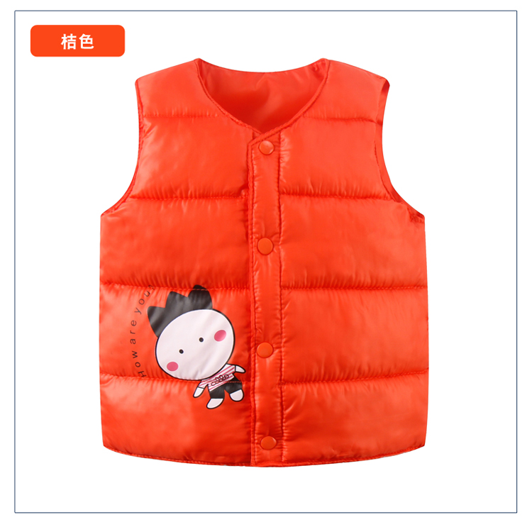 2018 trẻ em mới xuống áo vest cotton cho bé sơ sinh quần áo trẻ em nam