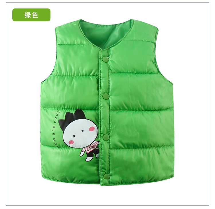 2018 trẻ em mới xuống áo vest cotton cho bé sơ sinh quần áo trẻ em nam