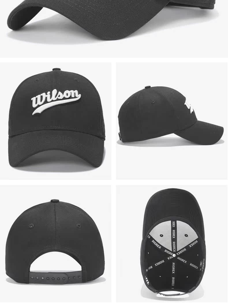 Wilson Weir giành được mũ mũ bóng chày mũ nam và nữ mùa hè mũ visor điều chỉnh mũ thể thao bông mũ phớt nam hàng hiệu