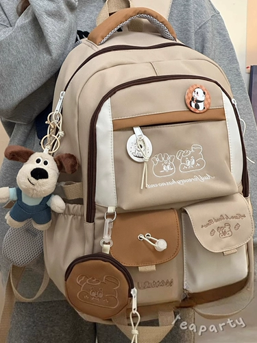 Японский свежий ранец, универсальная сумка через плечо, вместительный и большой рюкзак, для средней школы