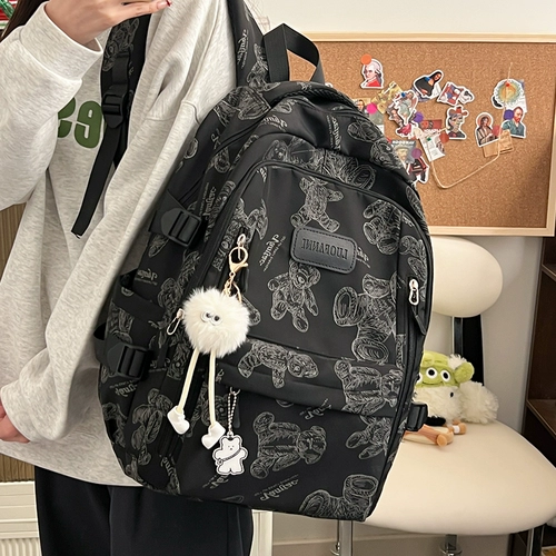 Высококачественный ранец, вместительная и большая сумка через плечо, рюкзак, для средней школы, подходит для подростков, подходит для студента