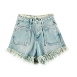 Джинсовая юбка, шорты, тонкие штаны, 2025 года, по фигуре, высокая талия, свободный прямой крой