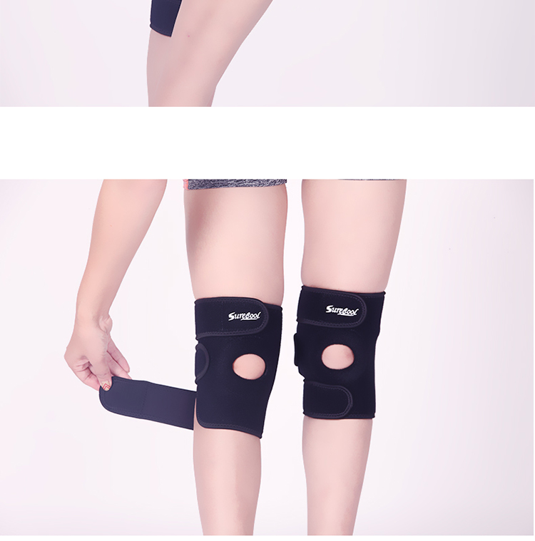 Kneepad thể thao nữ mỏng phần ngoài trời chạy leo núi thiết bị leo núi nhẹ meniscus bảo vệ đầu gối nam - Dụng cụ thể thao bao tay chống nắng nam