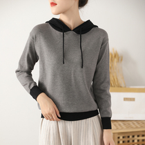 When it comes to the right its supposed to be a stand-up 21 autumn and winter new parquet with a hat-knitted undershirt