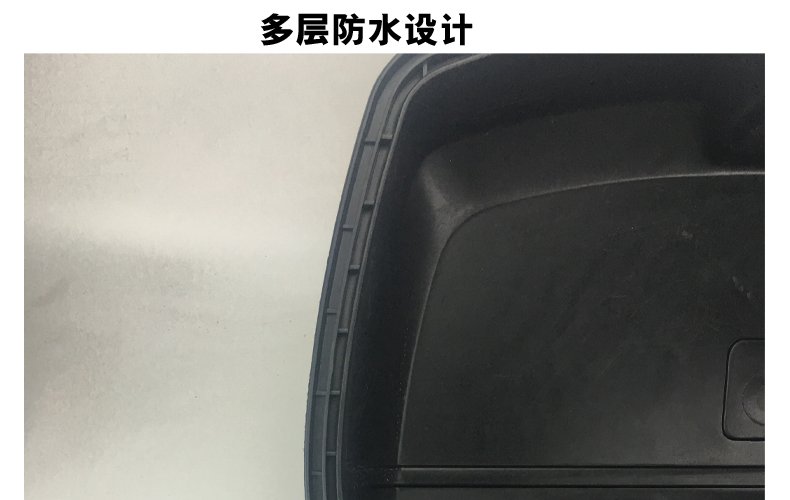 GSB thêm lớn xe máy thùng thân cây xe điện công cụ hộp công suất lớn có thể tháo rời - Xe gắn máy phía sau hộp thùng sau xe máy có tựa lưng