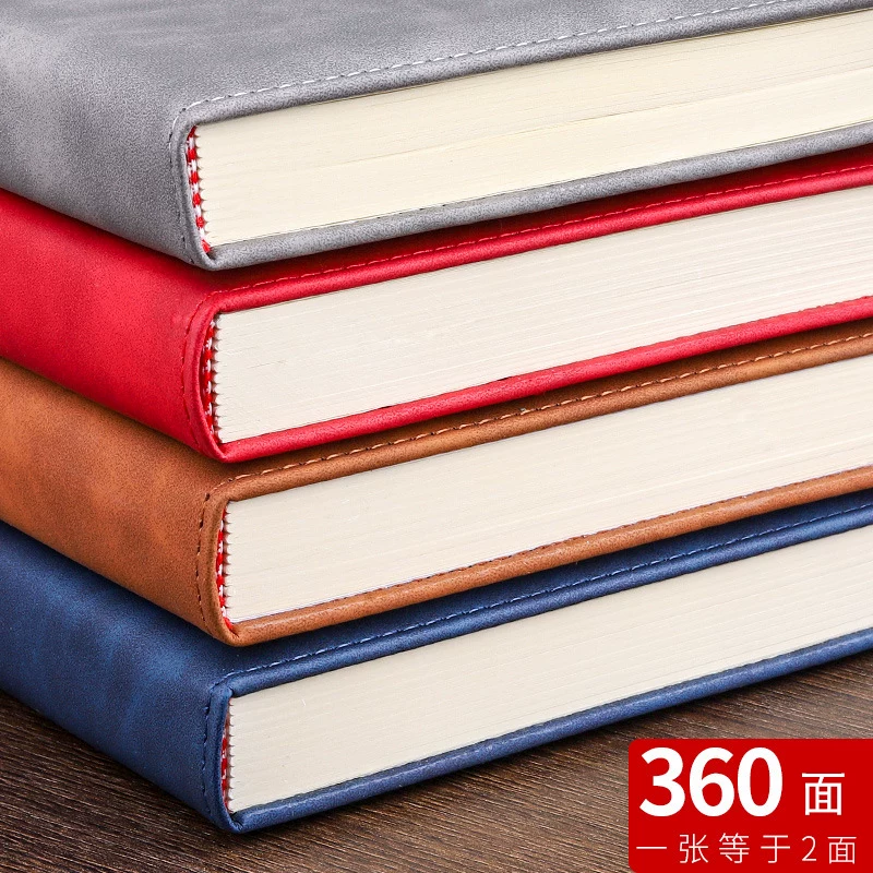 Ноутбук, книга, стильная записная книжка для коммерческого использования, увеличенная толщина, для студентов, бизнес-версия