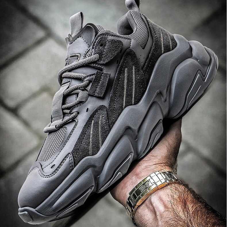 J C Alba classic never goes out of style ~ins super fire dad shoes casual all-match thick bottom heightening sneakers