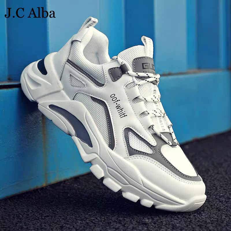 J C Alba Bring your own gas field ~ 2022 new sports casual shoes Men's trends ins and higher explosive old daddy shoes