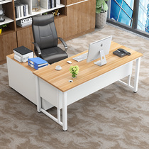Office boss table simple modern big class style fashion manager manager manager desk table big class table atmosphere single boss table