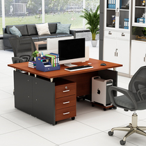 Desk single main desk manager table economy 1 2 meters 1 4 meters staff computer desk combination simple modern