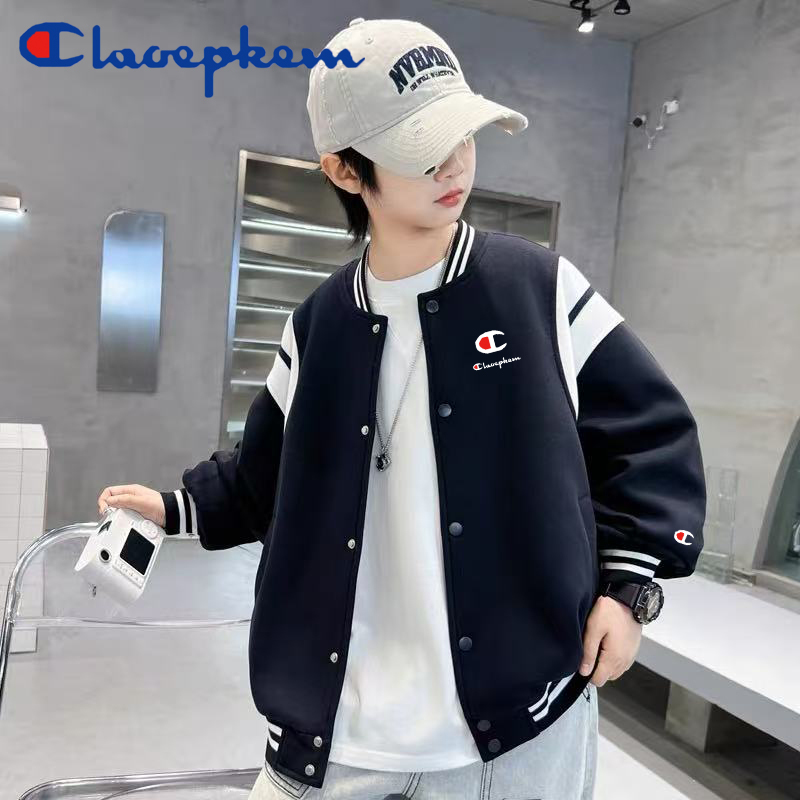 Campus Champion Children's Jacket Boys' Baseball Uniform 2026 New Spring and Autumn Stylish and Trendy Boys' Autumn Outfit