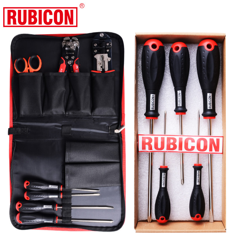 Japan Robin Hood RUBION Bicolor Handle Screw Driver Maintenance Tool Suit 500-5A 500-5A 7B 7B 10D 10D